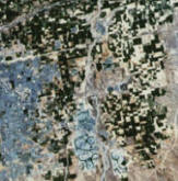 True-color satellite image
